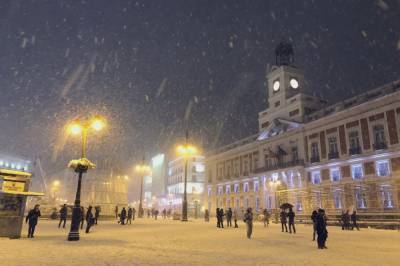 Катастрофичный снегопад в Мадриде унес жизни трех человек