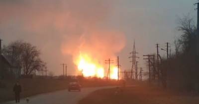 Названа причина взрыва на газопроводе в Полтавской области