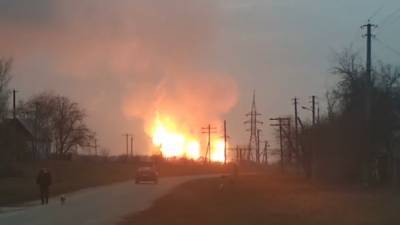 Установлена предварительная причина взрыва на газопроводе в Полтавской области