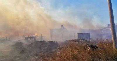 Пожар в селе Пахачи на Камчатке ликвидирован