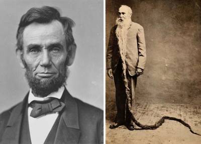 Человек слова. Зачем фермер из Миссури отрастил 3,5-метровую бороду после избрания Линкольна