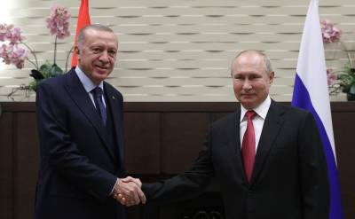 Кремль счел переговоры между Путиным и Эрдоганом своевременными и полезными