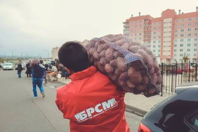 В Гродно волонтеры БРСМ помогут пожилым людям с доставкой сельхозпродукции - grodnonews.by - Белоруссия