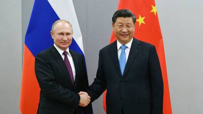 Путин направил Си Цзиньпину телеграмму по случаю 72-й годовщины образования КНР
