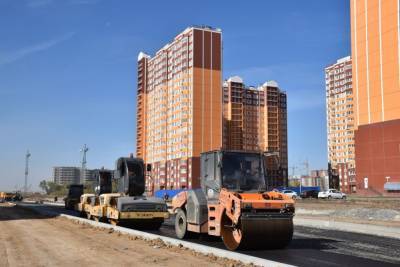 За 400 млн рублей на Левенцовке в Ростове строят 2,3 км дорог