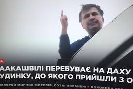 Саакашвили призывает сторонников к маршу на Тбилиси. А власти Грузии назвали его клоуном