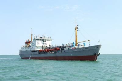 В Баку судно-земснаряд сдано в эксплуатацию после ремонта (ВИДЕО)