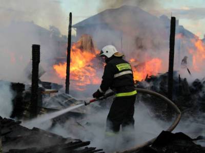В «новой Москве» тушат крупный пожар: огнем охвачено 5 тыс. кв. м