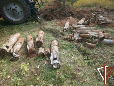 В Челябинской области в лесу нашли 17 авиационных бомб