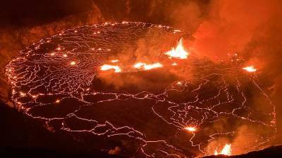 Проснулся вулкан Килауэа