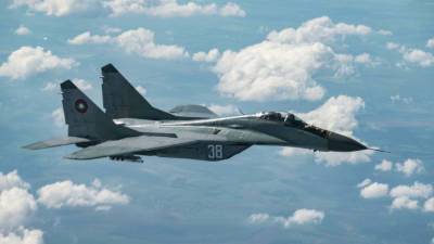 Россия досрочно передала комплектующие для истребителей МиГ-29 ВВС Болгарии