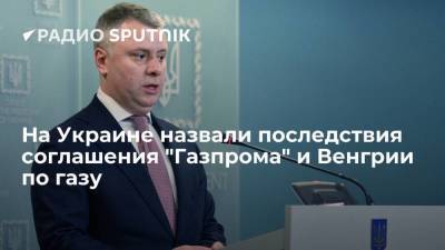 Глава "Нафтогаза" Витренко заявил, что сделка "Газпрома" и Венгрии лишила Украину транзита газа в эту страну