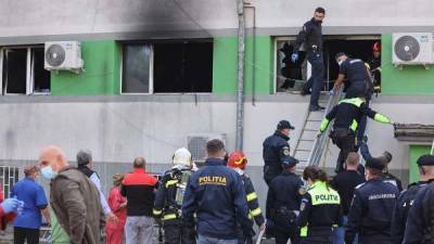 Жертвами пожара в коронавирусном госпитале в Румынии стали 9 человек