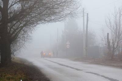 Из-за сильного тумана в Тульской области объявлено метеопредупреждение