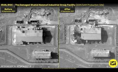 В Иране взорвана секретная ракетная база — израильская разведка. ФОТО