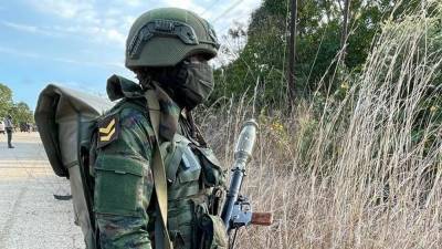Армия Руанды получила китайские осколочные выстрелы к гранатомету