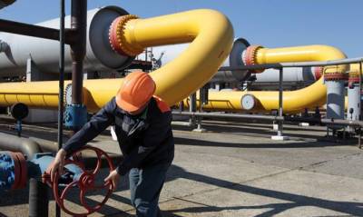 Запасы газа в ПХГ Украины на треть меньше, чем в прошлом году