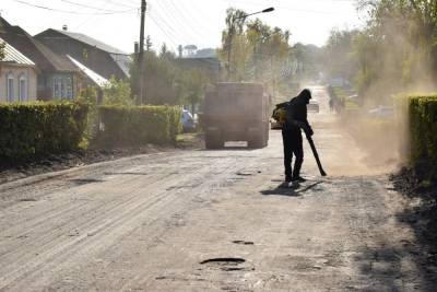 В Тамбове плановый ремонт дорог выполнен уже на 70 %