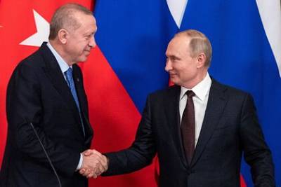 Путин и Эрдоган обсудили совместное строительство двух новых АЭС в Турции