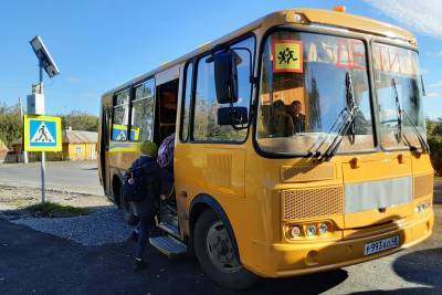 В Усманском районе отремонтировали дорогу по маршруту школьного автобуса