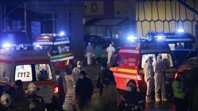 В COVID-больнице в Румынии вспыхнул пожар: погибли девять пациентов
