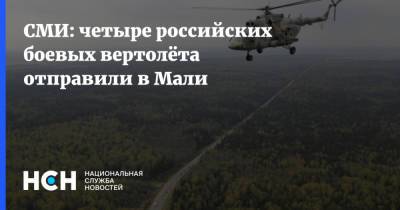 СМИ: четыре российских боевых вертолёта отправили в Мали
