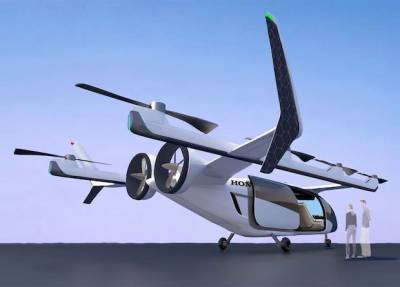 Honda создаст аппарат вертикального взлета и посадки для междугородних перелетов