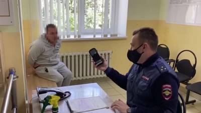 Пьяный водитель оскорблял полицейских в Дзержинске