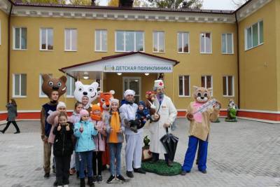 Детская поликлиника открылась после реновации в Бокситогорском районе