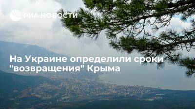 Партия "Слуга народа" собралась вернуть Крым и Донбасс к 2030 году