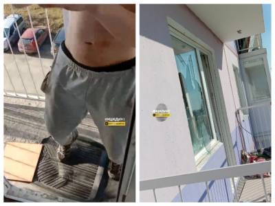 В Новосибирске мужчина перелез на балкон к соседке, попросив его впустить