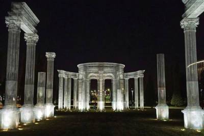 В парке Краснодар открылась тематическая зона, вдохновленная руинами Древнего Рима