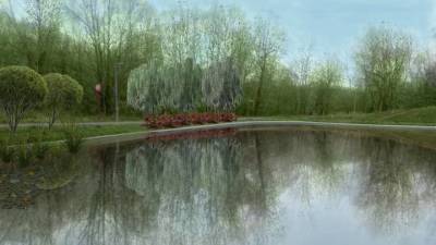 Благоустройство Кольского пруда на территории будущего парка «Яуза» завершится до конца года
