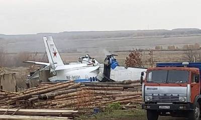 Самолет с 20 парашютистами на борту потерпел крушение в Татарстане