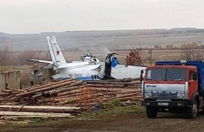В Татарстане упал самолет L-410 с парашютистами: 19 человек погибли