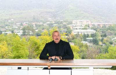 Президент Ильхам Алиев: Наверное, армянам следует переименовать минобороны Армении в министерство лжи