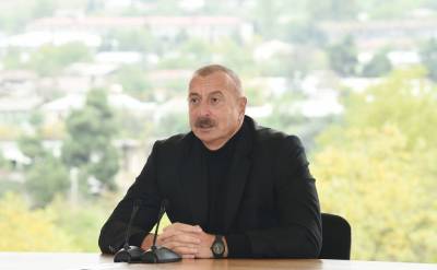Президент Ильхам Алиев: Успешное завершение операции в Гадруте позволило нам достичь нашей цели - освобождения Карабаха