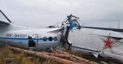 В Татарстане разбился легкомоторный самолет с парашютистами