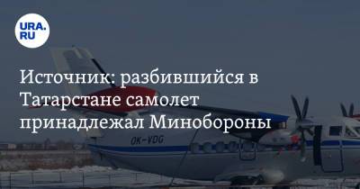 Источник: разбившийся в Татарстане самолет принадлежал Минобороны