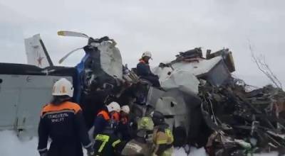 Спасательные работы на месте падения самолёта в Татарстане завершены