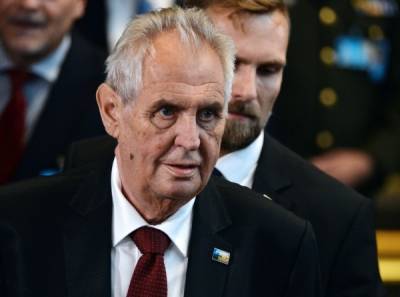 Президента Чехии госпитализировали после выборов