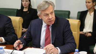 Сенатор Пушков усомнился в способности Украины быть самостоятельным государством