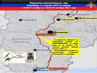 НМ ДНР: каратели обстреляли территорию Республики