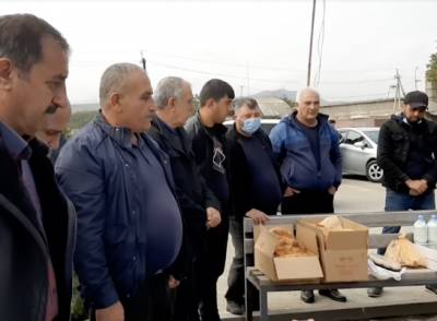 Жители грузинского села зарезали для Саакашвили барашка