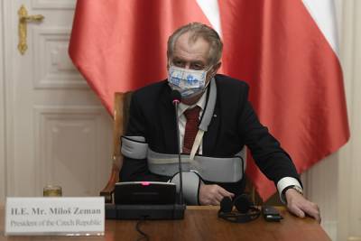 Президент Чехии Милош Земан экстренно госпитализирован после выборов