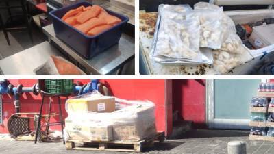 В ряде ресторанов и залов торжеств в Ришоне конфисковано испорченное мясо и рыба