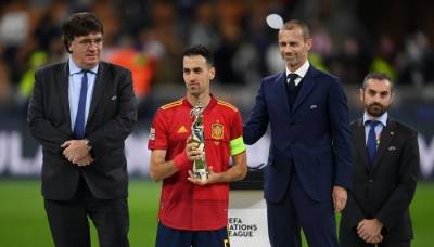 Бускетс признан лучшим игроком «Финала четырех» Лиги наций