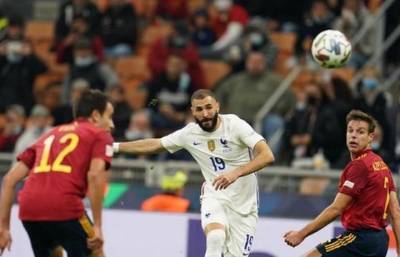 Сборная Франции по футболу победила команду Испании и выиграла Лигу наций