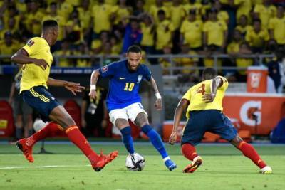 ЧМ 2022: Сборные Колумбии и Бразилии сыграли вничью