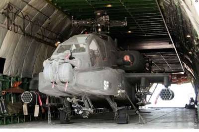 Россия получила трофейные американские вертолеты AH-64 Apache